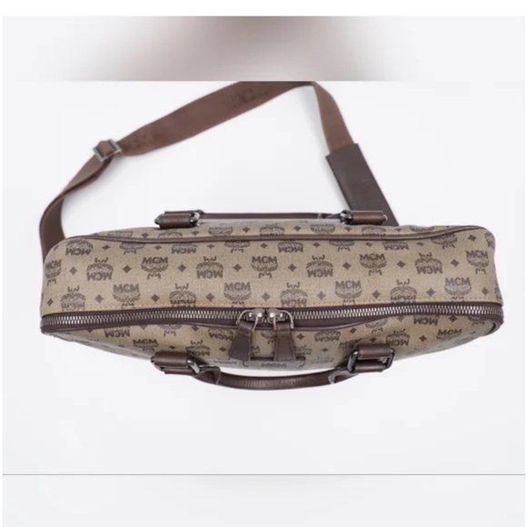 MCM Marble Visetos laptop/briefcase bag EUC!!!!! - Picture 12 of 16